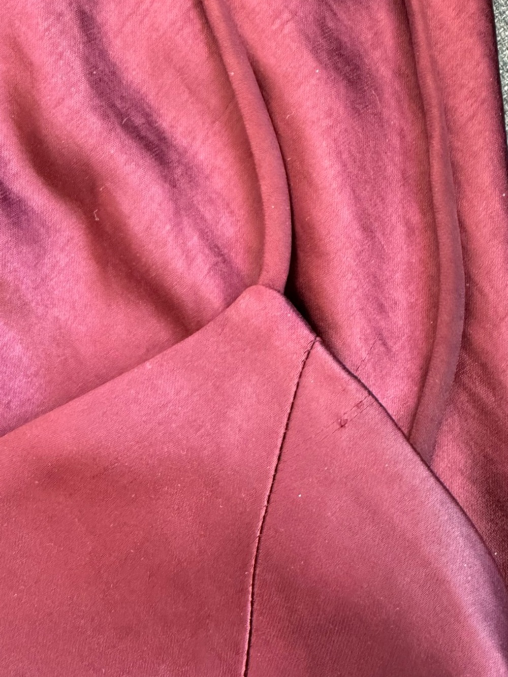 Park & Fifth Burgundy Slip Maxi Dress - Picture 8 of 13
